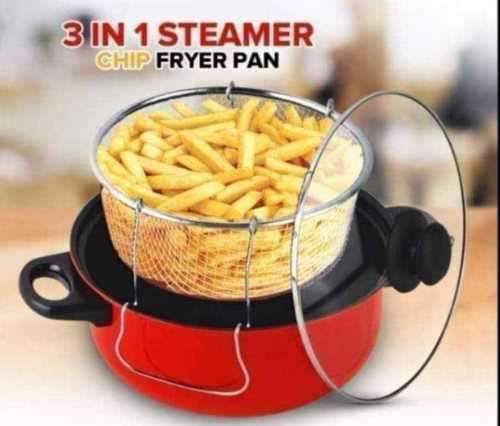 3 ln 1 Steamer Chip Fryer