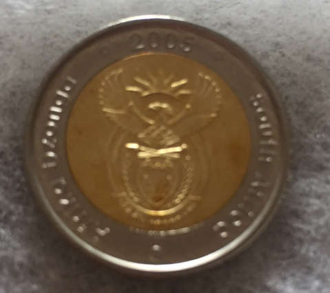 2005 R5 Coin World Mint Mark (Oom Paul)