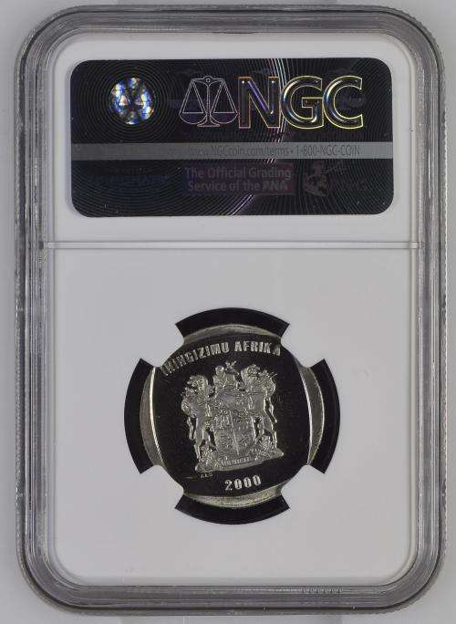 2000 & 2001 R5 CW (Oom Paul) - Two of the most rarest South African coins!