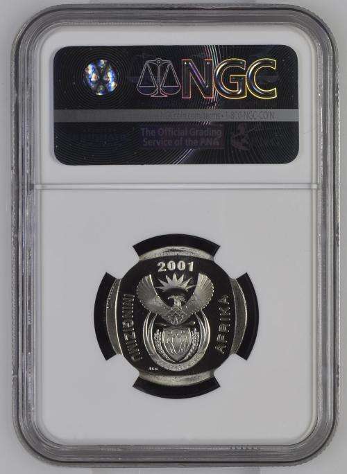 2000 & 2001 R5 CW (Oom Paul) - Two of the most rarest South African coins!