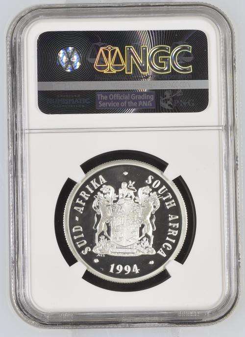 1994 Presidential Inauguration Proof 1 Rand - PF69UC by NGC