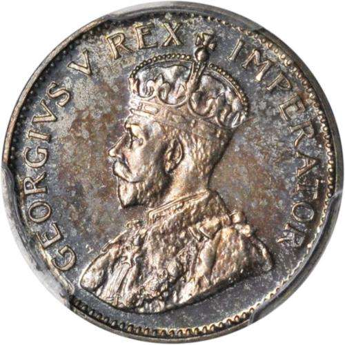 1923 3 Pence Proof - 2nd Highest Grade - Not Easily Found - PCGS PR65