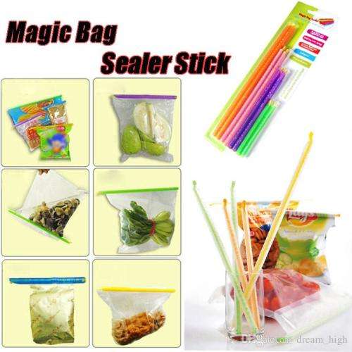 Magic bag sealer sticks