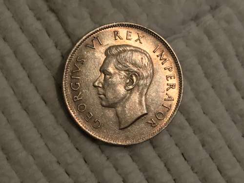 1942 HALF CROWN