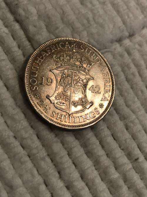 1942 HALF CROWN