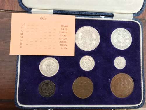 1938 COMPLETE YEAR SET ( SAM BOX )