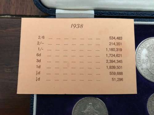 1938 COMPLETE YEAR SET ( SAM BOX )