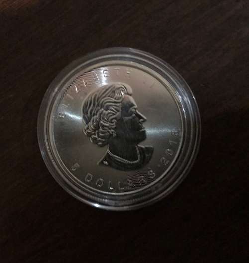 1oz SILVER MAPLE LEAF ( CANADA 2016 )