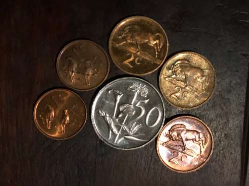 6 x RSA PROOF COINS