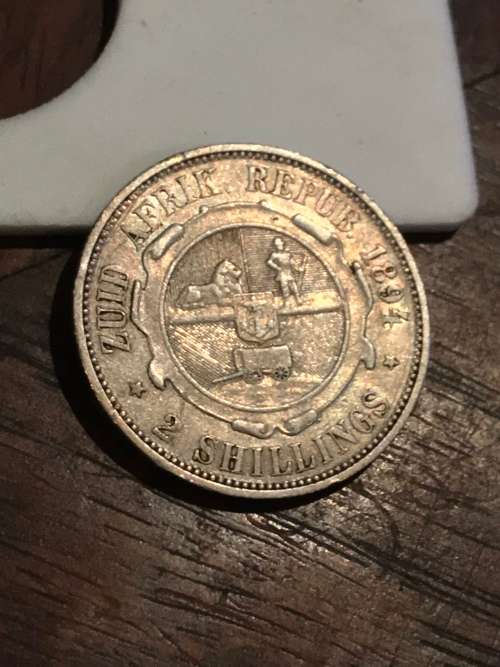 1894 ZAR 2 SHILLING