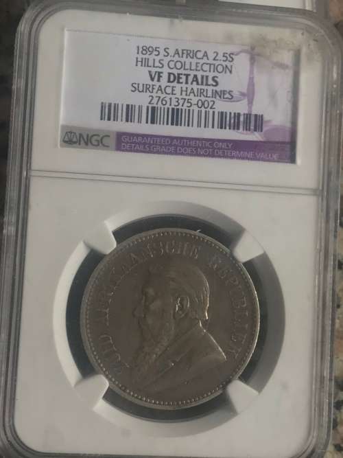 1895 HALFCROWN ( x HILLS COLLECTION )