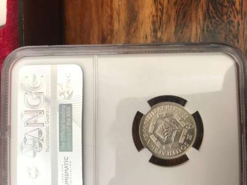 1946 SIXPENCE ( MS 62 )