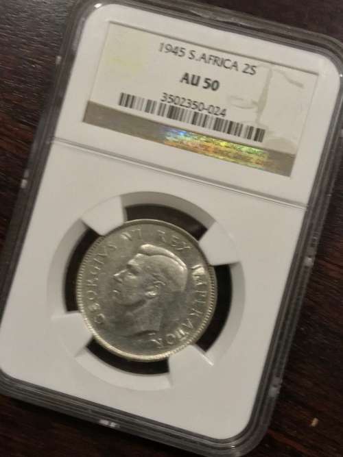 1945 2 SHILLING ( NGC )