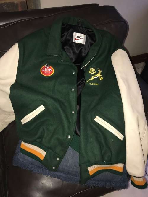 1996 MARUIS HURTER SPRINGBOK BOMBER JACKET