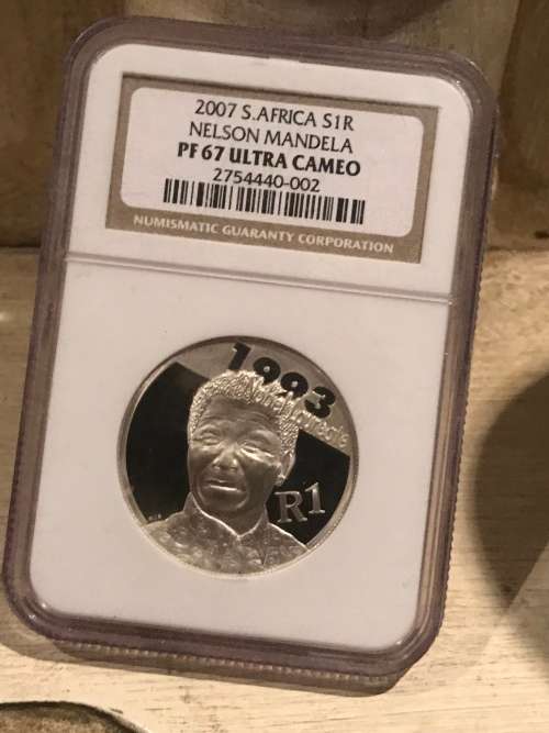 2007 MANDELA R1 PF 67 ULTRA CAMEO