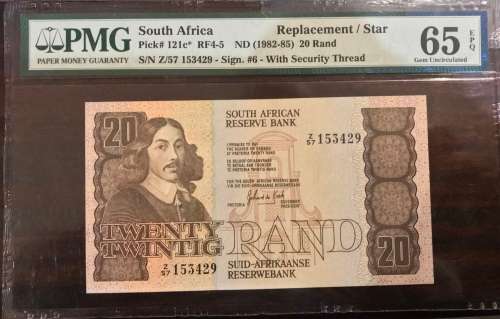 5 x GRADED REPLACEMENT BANKNOTE,s