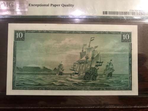 GRADED 1975 R10 ( REPLACEMENT NOTE ) GEM 65 * note