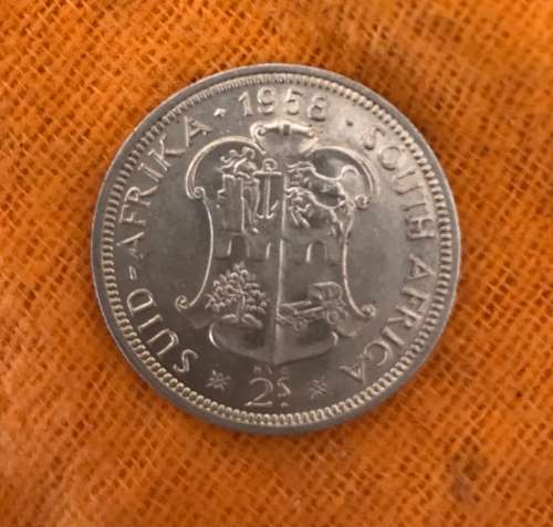 1958 UNION 2 SHILLING
