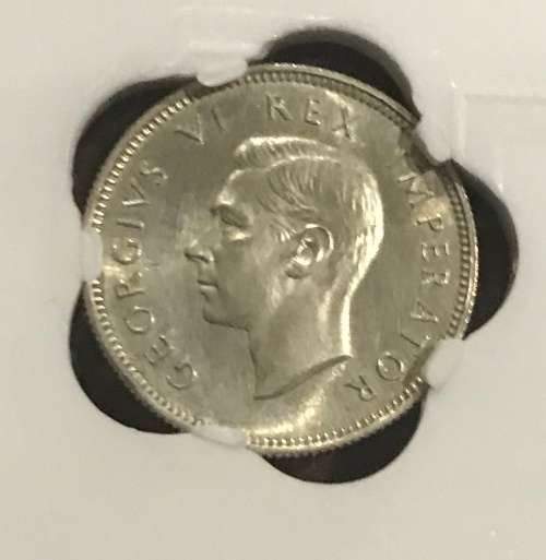 1947 PROOF 1 SHILLING ( PF 64 )