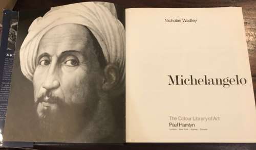 MICHAELANGELO. ( Book. - 53 COLOR PLATES )