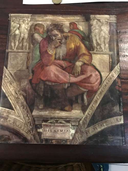 MICHAELANGELO. ( Book. - 53 COLOR PLATES )