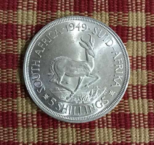 1949 UNION 5 Shillings