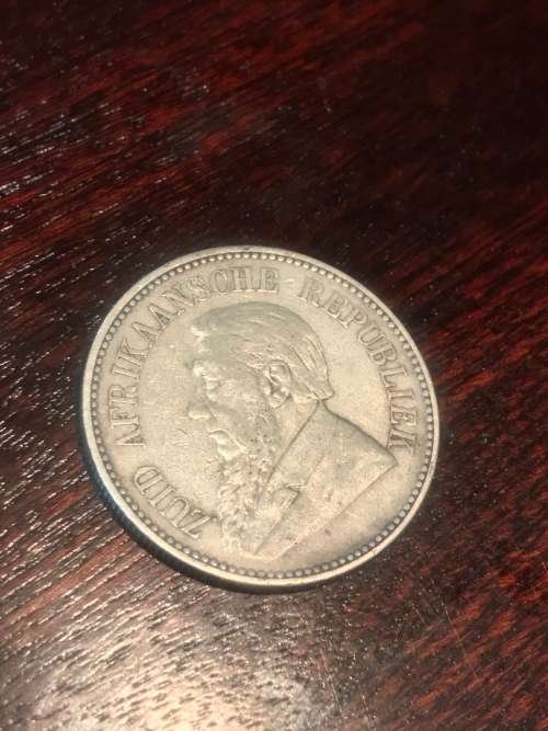 1896 ZAR HALFCROWN