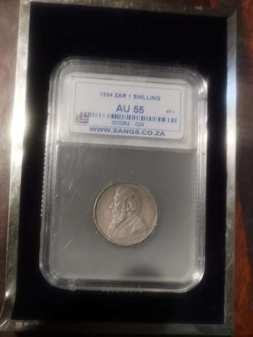 1894 ZAR 1 SHILLING (AU 55)