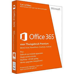 Microsoft Office 365 Home Premium - 1 Year Subscription (Sealed in box)
