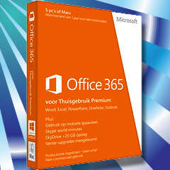 Office 365 Home Premium 1 Year Subscription sealed in a box