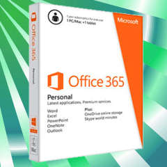 Office 365 Personal 1 Year Subscription sealed in a box