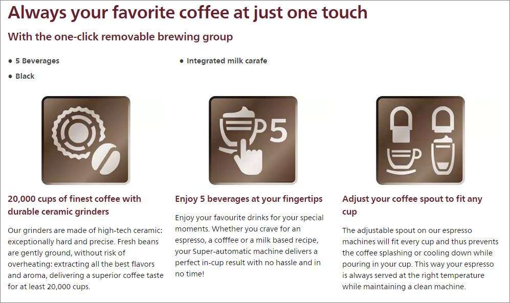 Coffee Machine Saeco Minuto