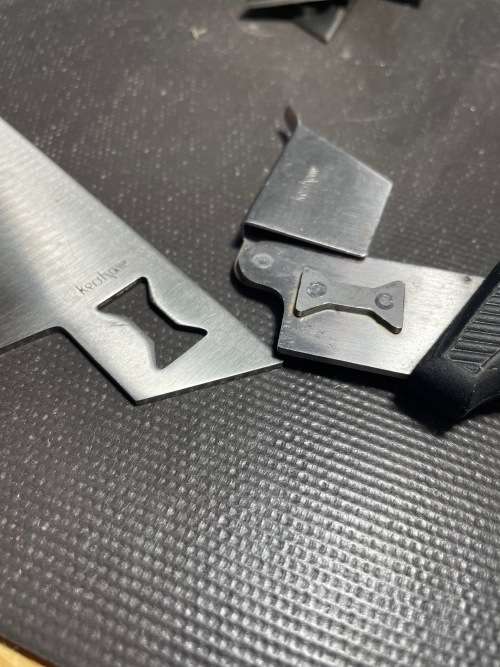 Vintage - Kershaw Kai Blade Trader - 6 Blade Knife Set and Case Japan