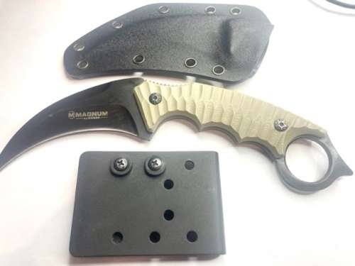 Boker Spike Karambi + Morale Skull Patch