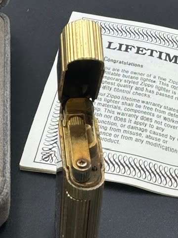 Zippo Contempo 1416 Tortoise Trim