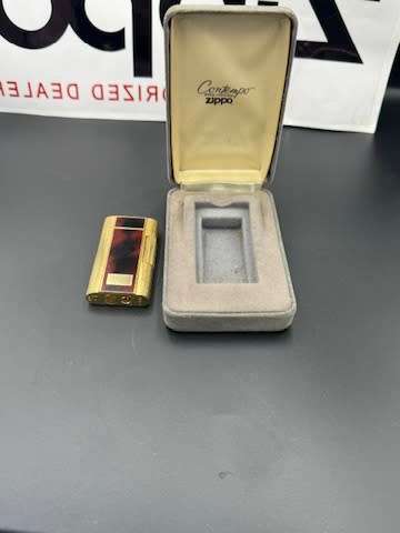 Zippo Contempo 1416 Tortoise Trim