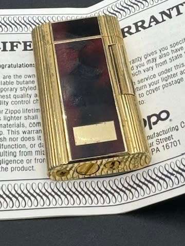 Zippo Contempo 1416 Tortoise Trim