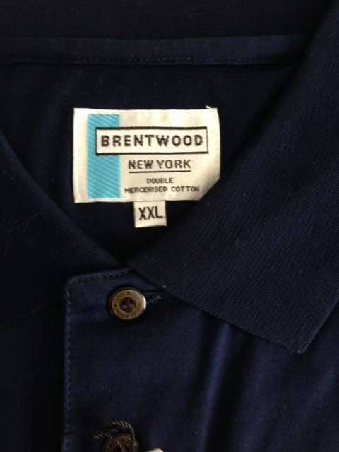 Brentwood S/S Golfer Sinatra Navy, XXL