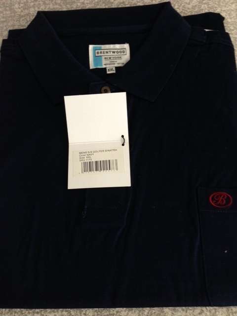Brentwood S/S Golfer Sinatra Navy, XXL