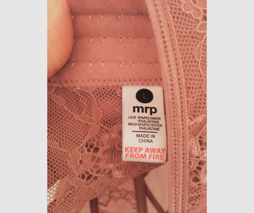 Mr. Price - Dusty pink corset bra