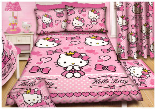 Hello Kitty Single Duvet Cover & Pillowcase Set *HUGE SPECIAL*