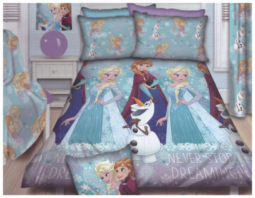 Disney Frozen  Lined Curtain 230*218