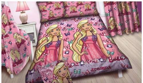 Barbie 3/4 duvet Cover Set Huge Special