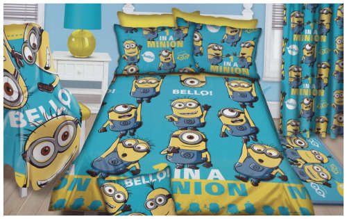 Despicable Minions Lined Curtain 230*218