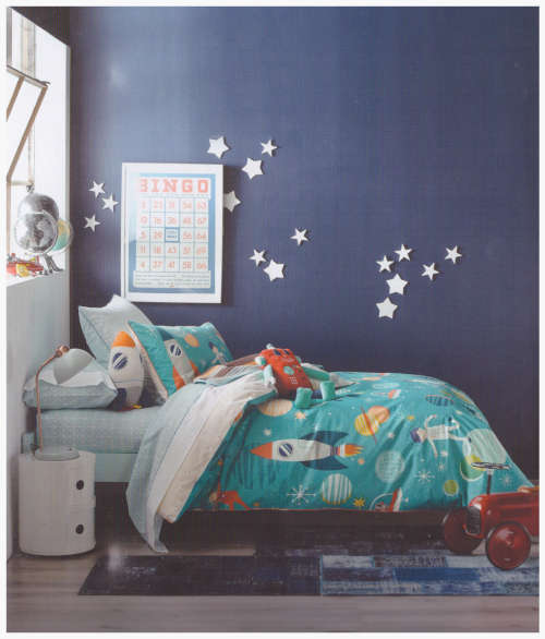 GALACTICA 3/4 DUVET COVER  SET