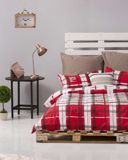 Pierre Cardin Merci Stripe Double Duvet Cover Set