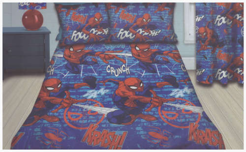 Marvel Spiderman Web 3/4 Duvet Cover & Pillow Case Set