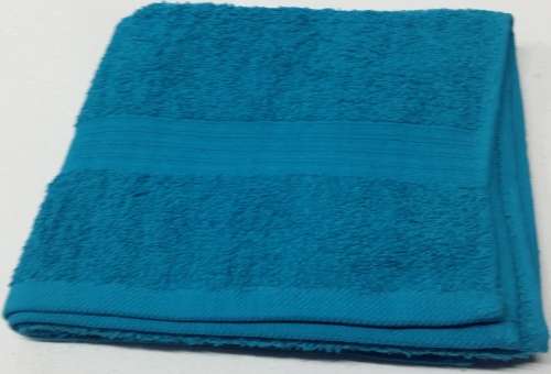 Luxury Egyptian Cotton Teal Hand Towel (50X90)