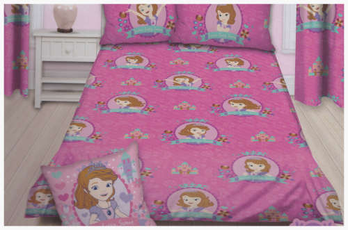 Sofia The First Sweet & Sassy Single Duvet Cover & Pillow Case Set