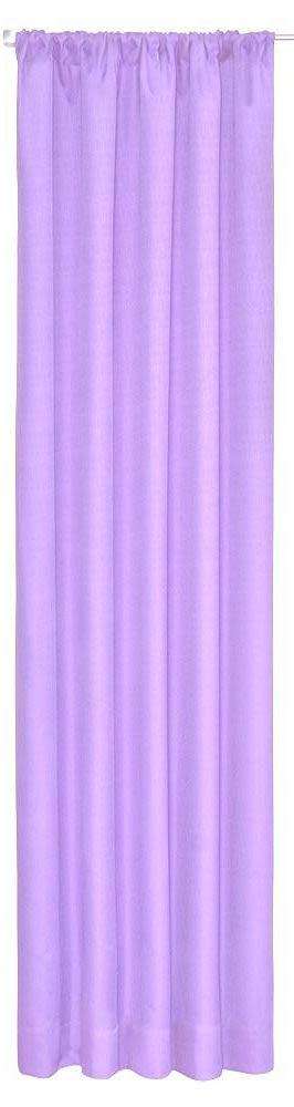 Microfibre Lilac 230X218 Taped Curtain *NEW ARRIVAL*